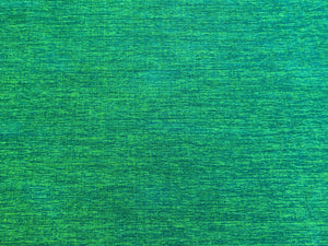 1 1/3 Yard Designer Water & Stain Resistant Teal Neon Green Abstract Chenille Upholstery Fabric
