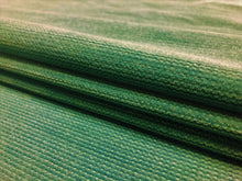 Load image into Gallery viewer, Water &amp; Stain Resistant Teal Green MCM Mid Century Modern Chenille Upholstery Fabric