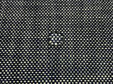 Load image into Gallery viewer, Designer Water &amp; Stain Resistant Navy Blue White MCM Mid Century Modern Upholstery Drapery Fabric