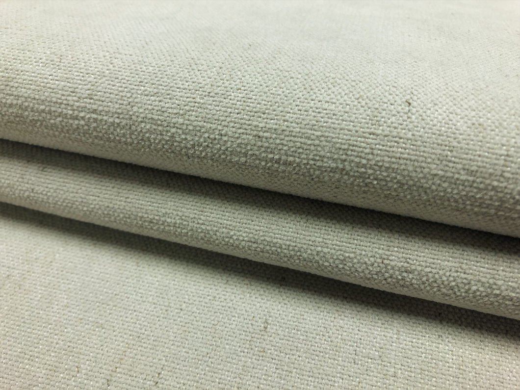 Designer Water & Stain Resistant MCM Mid Century Modern Beige Taupe Plush Upholstery Fabric