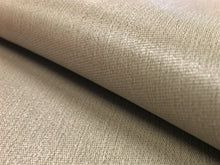 Load image into Gallery viewer, Commercial Heavy Duty Linen Taupe Faux Leather Upholstery Vinyl