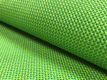 Load image into Gallery viewer, 71&quot; Wide Parakeet Green Outdoor Water Resistant Marine Mesh Sling Vinyl Fabric