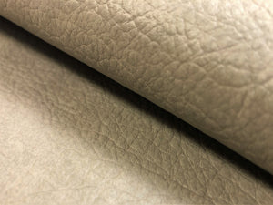 Designer Heavy Duty Animal Skin Taupe Faux Leather Upholstery Vinyl