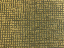 Load image into Gallery viewer, 1.75 Yard Designer Bronze Charcoal Grey Reptile Alligator Pattern Upholstery Fabric