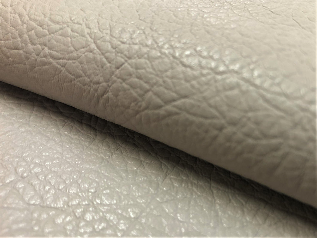 Commercial Heavy Duty Taupe Grey Faux Leather Upholstery Vinyl
