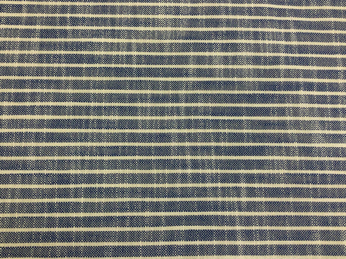 Thibaut Bayside Stripe Inside Out Water & Stain Resistant Royal Blue White Nautical Stripe Fabric