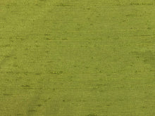 Load image into Gallery viewer, Faux Silk Lime Green Textured Drapery Fabric