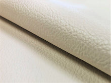 Load image into Gallery viewer, Designer Heavy Duty Vanilla Cream Animal Skin Textured Faux Leather Upholstery Vinyl