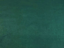Load image into Gallery viewer, 1 2/3 Yards Designer Teal Blue Faux Leather Suede Upholstery Fabric