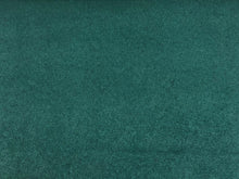 Load image into Gallery viewer, 1 2/3 Yards Designer Teal Blue Faux Leather Suede Upholstery Fabric