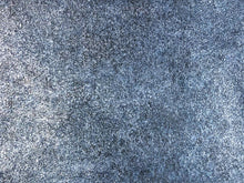 Load image into Gallery viewer, 1.5 Yds Designer Heavy Duty Metallic Blue Textured Faux Leather Upholstery Vinyl