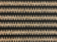 Load image into Gallery viewer, Designer Water &amp; Stain Resistant Charcoal Grey Beige Geometric Tribal Upholstery Fabric