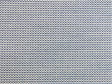 Load image into Gallery viewer, Designer Water &amp; Stain Resistant Navy Blue Cream Small Herringbone MCM Upholstery Fabric