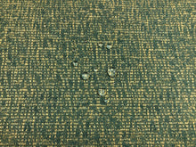 Load image into Gallery viewer, Designer Water &amp; Stain Resistant MCM Mid Century Modern Teal Blue Green Tweed Upholstery Fabric