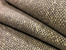 Load image into Gallery viewer, Designer Reversible Taupe Beige Tweed MCM Chenille Upholstery Fabric