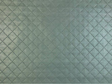 Load image into Gallery viewer, Designer Heavy Duty Seafoam Green Geometric Matelasse Upholstery Vinyl