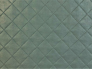 Designer Heavy Duty Seafoam Green Geometric Matelasse Upholstery Vinyl