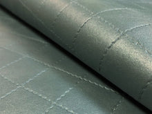 Load image into Gallery viewer, Designer Heavy Duty Seafoam Green Geometric Matelasse Upholstery Vinyl