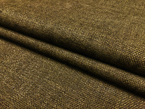 1.25 Yds Designer Reversible Water & Stain Resistant Espresso Brown MCM Mid Century Modern Chenille Upholstery Fabric