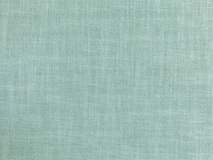 Designer Seafoam Green Faux Linen MCM Upholstery Drapery Fabric