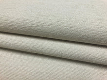 Load image into Gallery viewer, Designer Water &amp; Stain Resistant Vanilla Cream MCM Mid Century Modern Woven Tweed Chenille Upholstery Fabric