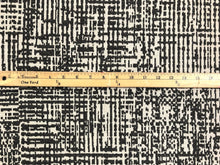 Load image into Gallery viewer, 1 1/3 Yd Kravet Art Scene Indoor Upholstery Grey Cream Abstract MCM Upholstery Fabric