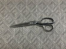 Load image into Gallery viewer, Designer Water &amp; Stain Resistant Grey Beige Geometric Abstract Woven Upholstery Fabric