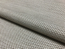 Load image into Gallery viewer, Designer Water &amp; Stain Resistant MCM Mid Century Modern Beige Neutral Basketweave Upholstery Fabric