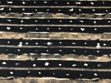 Load image into Gallery viewer, ALLURE BERKANE-COCOA STRIPE TRIBAL PRINT ON COTTON SATIN Abstract DECORATIVE, DRAPERY &amp; UPHOLSTERY Fabric