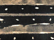 Load image into Gallery viewer, ALLURE BERKANE-COCOA STRIPE TRIBAL PRINT ON COTTON SATIN Abstract DECORATIVE, DRAPERY &amp; UPHOLSTERY Fabric