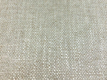 Load image into Gallery viewer, Designer Water &amp; Stain Resistant Linen Viscose Cream Beige MCM Mid Century Modern Tweed Upholstery Fabric