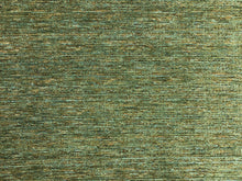 Load image into Gallery viewer, 1.6 Yds Designer Olive Green Caramel Beige Chenille Upholstery Fabric