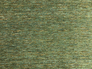 1.6 Yds Designer Olive Green Caramel Beige Chenille Upholstery Fabric
