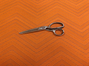 Designer Water & Stain Resistant Orange Purple Geometric Chevron Matelasse Upholstery Fabric
