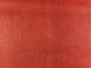 Designer Heavy Duty Commercial Rusty Red Faux Leather Upholstery Vinyl
