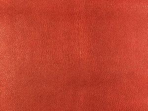 Designer Heavy Duty Commercial Rusty Red Faux Leather Upholstery Vinyl