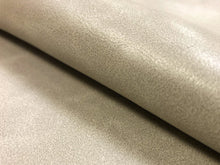 Load image into Gallery viewer, Designer Heavy Duty Animal Skin Taupe Neutral Vegan Faux Leather Upholstery Vinyl