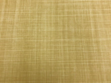 Load image into Gallery viewer, Designer Softened Cotton Linen Honey Mustard Textured MCM Mid Century Modern Upholstery Drapery Fabric
