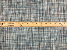 Load image into Gallery viewer, Designer Heavy Duty MCM Brown Blue Tweed Faux Leather Upholstery Vinyl