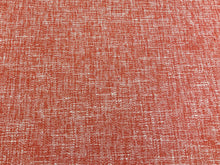 Load image into Gallery viewer, 1 1/3 Yd Designer Water &amp; Stain Resistant Indoor Outdoor Coral White Abstract Woven Upholstery Drapery Fabric