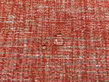 Load image into Gallery viewer, 1 1/3 Yd Designer Water &amp; Stain Resistant Indoor Outdoor Coral White Abstract Woven Upholstery Drapery Fabric