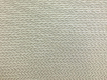 Load image into Gallery viewer, Designer Water &amp; Stain Resistant Beige Cream Geometric Chevron MCM Mid Century Modern Chenille Upholstery Fabric