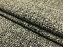 Load image into Gallery viewer, Designer Grey Black Brown Cream Tweed MCM Mid Century Modern Upholstery Fabric