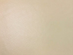 Heavy Duty Pearlescent Cream Faux Leather Upholstery Vinyl / Buttercream
