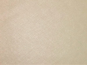 Heavy Duty Pearlescent Cream Faux Leather Upholstery Vinyl / Buttercream