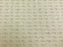 Load image into Gallery viewer, 1.5 Yd Designer Woven Oatmeal Cream Beige Rustic MCM Mid Century Modern Upholstery Fabric