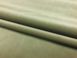 Designer Taupe Neutral Velvet Upholstery Fabric