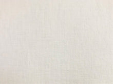 Load image into Gallery viewer, Designer Stone Washed Cream Linen Upholstery Drapery Fabric