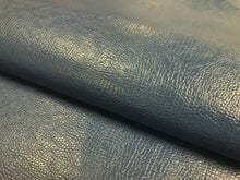Load image into Gallery viewer, Designer French Blue Vegan Faux Leather Upholstery Vinyl
