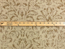 Load image into Gallery viewer, 1.5 Yds Designer Water &amp; Stain Resistant Heavy Duty Mustard Beige Linen Floral Upholstery Fabric